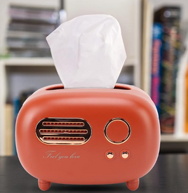 Retro Radio Tissue Holder